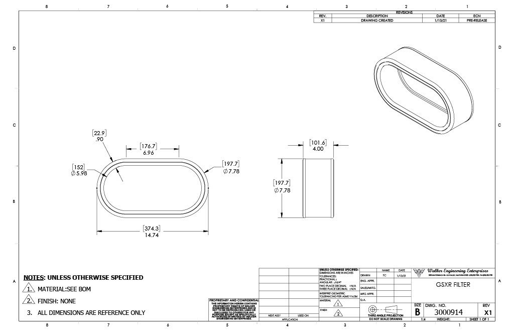 Walker Air Filter Suit Monte Crawford - Image 3